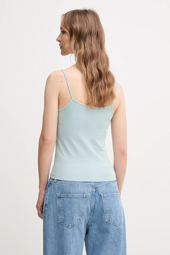 Oblečenie Top Calvin Klein Jeans J20J223105 tyrkysová