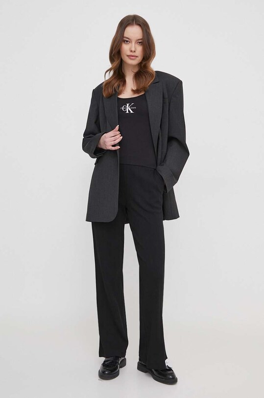 Топ Calvin Klein Jeans J20J223105 чёрный SS25