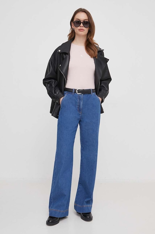 Топ Calvin Klein Jeans J20J223107 розовый SS24