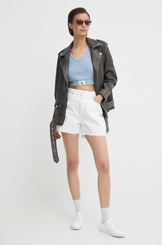 Топ Calvin Klein Jeans J20J223109 блакитний SS24