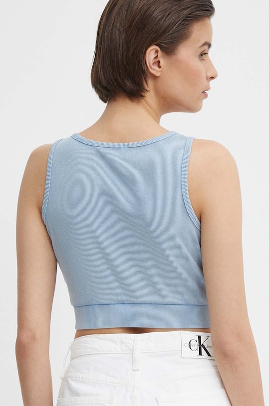 Одяг Топ Calvin Klein Jeans J20J223109 блакитний