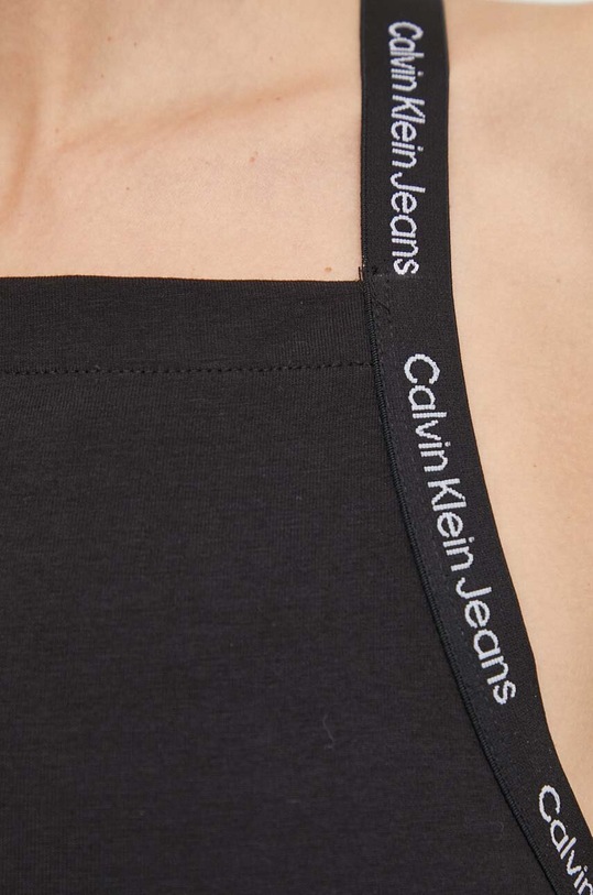Calvin Klein Jeans top J20J223110 negru