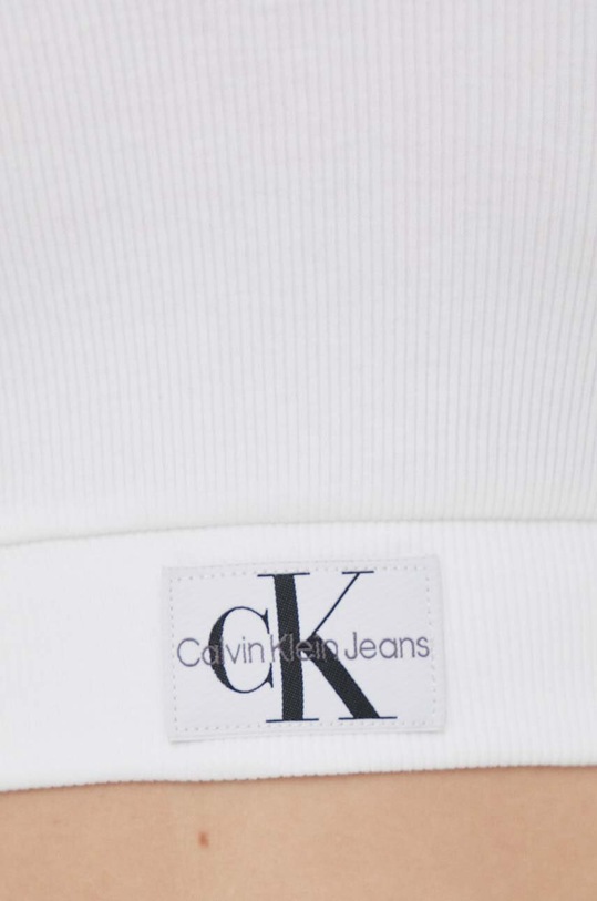 Top Calvin Klein Jeans J20J223356 λευκό