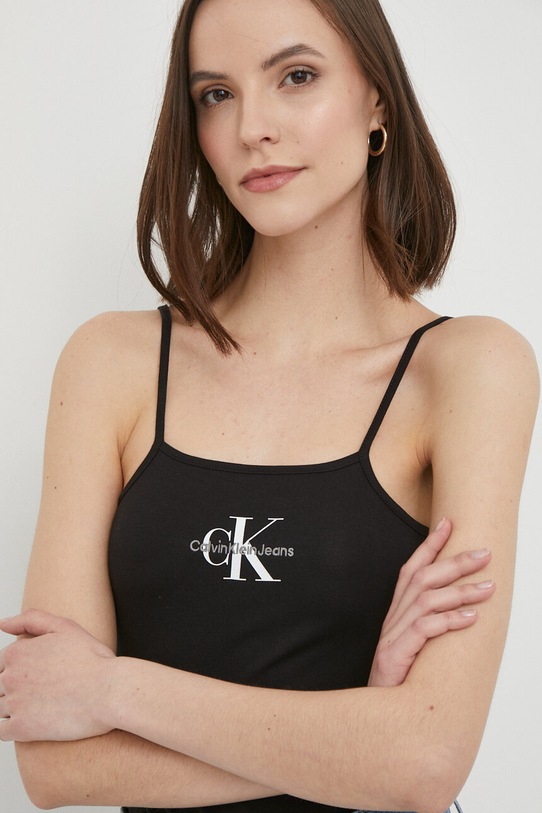Κορμάκι Calvin Klein Jeans J20J223421 μαύρο