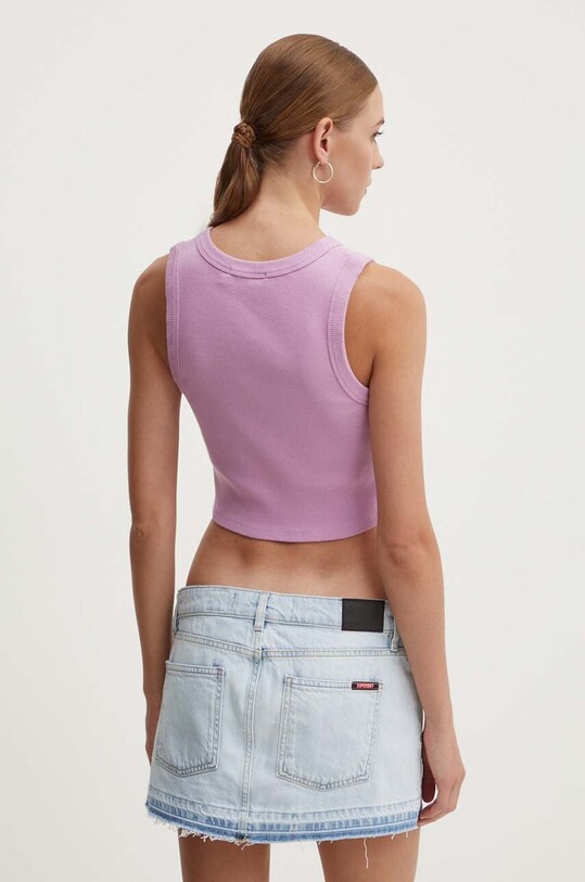 Vans top bawełniany VN000G3JCR31 fioletowy SS24