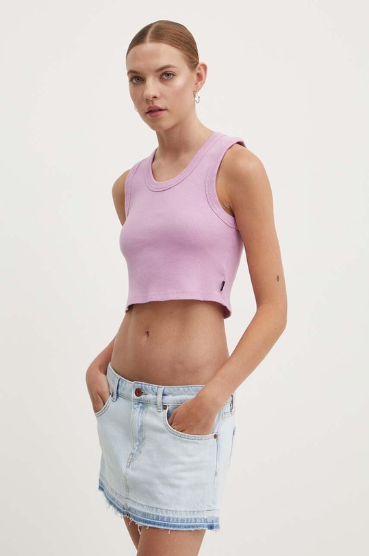 Vans top bawełniany fioletowy VN000G3JCR31