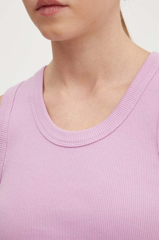 Vans top bawełniany VN000G3JCR31 fioletowy