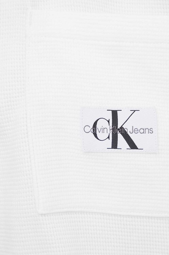 Calvin Klein Jeans koszula bawełniana J20J223360 biały