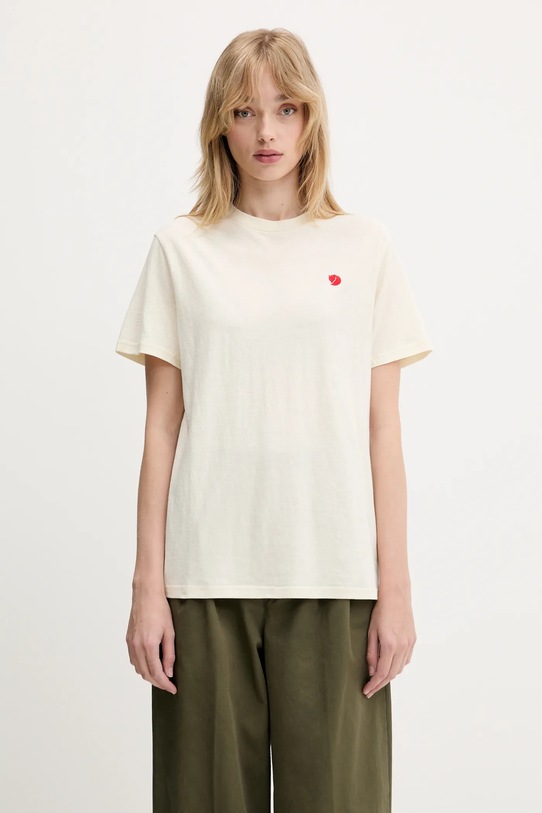 Μπλουζάκι Fjallraven Hemp Blend T-shirt χαλαρό μπεζ F14600163.113