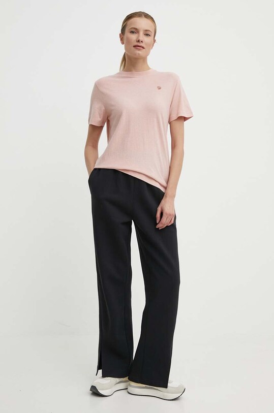 Tričko Fjallraven Hemp Blend T-shirt F14600163.302 růžová SS24