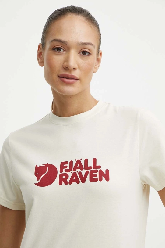 Футболка Fjallraven Fjällräven Logo Tee бежевий F87146.113