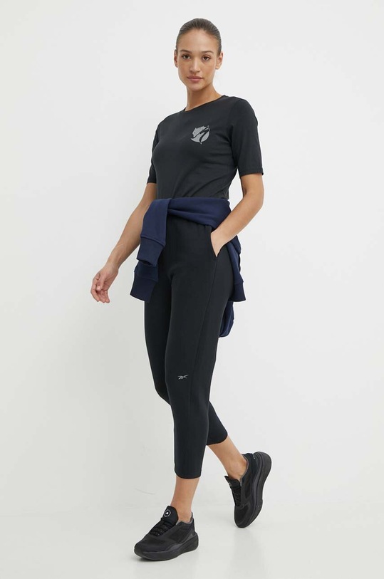 Fjallraven tricou din bumbac Fjallraven x Specialized F22036.550 negru SS24