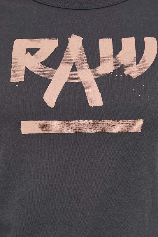 Bavlnené tričko G-Star Raw D24498.D511 sivá