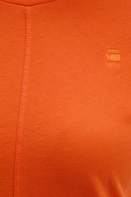 G-Star tricou din bumbac D24499.4107 portocaliu