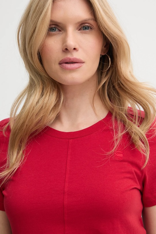 Pamučna majica G-Star crvena D24499.4107