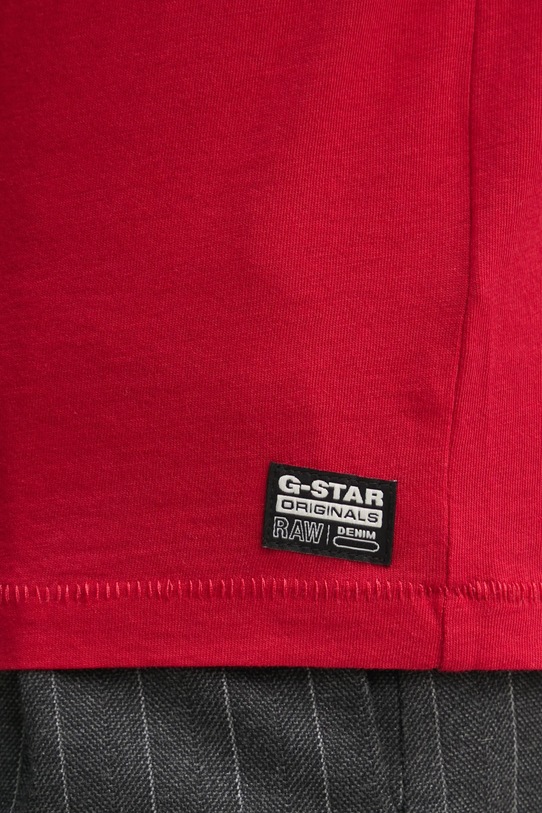 Pamučna majica G-Star D24499.4107 crvena