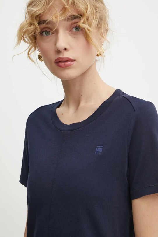 G-Star tricou din bumbac bleumarin D24499.4107