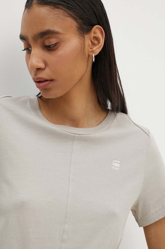 G-Star tricou din bumbac bej D24499.4107