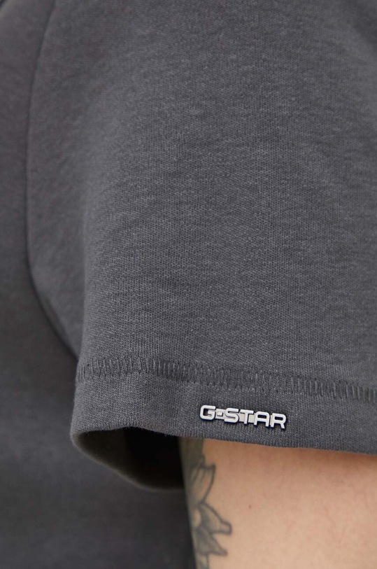 G-Star tricou din bumbac D24517.C812 gri