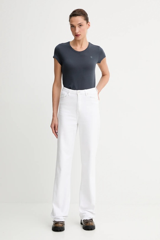 Бавовняна футболка G-Star Raw D24533.4107 сірий AW25