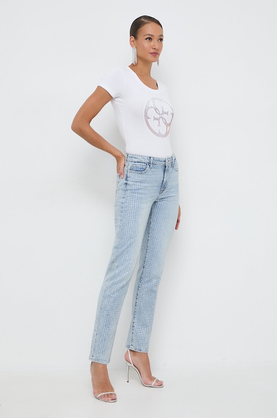 Guess t-shirt W4GI29.J1314 biały SS24