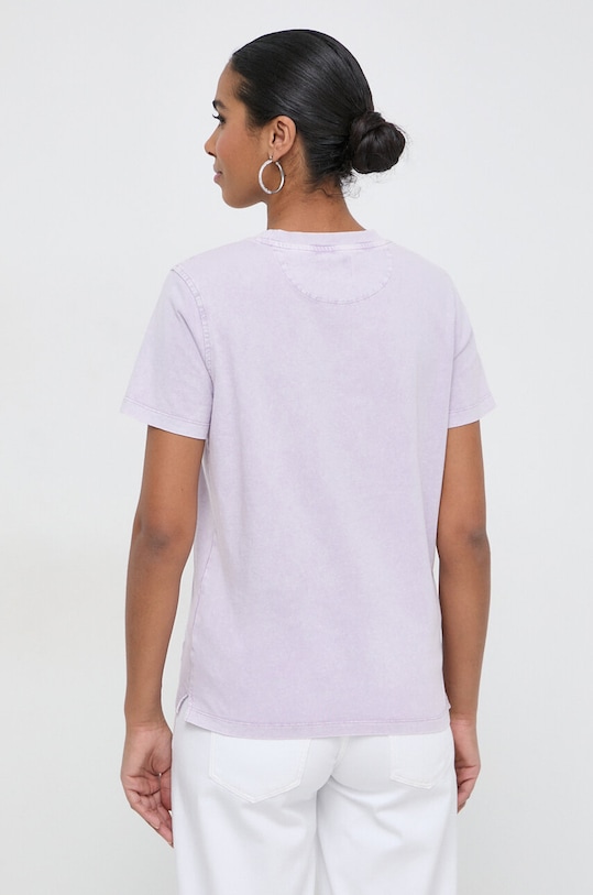 Oblečení Bavlněné tričko Guess W4GI26.I3Z14 fialová