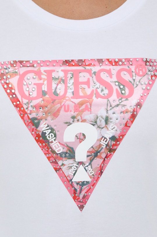 Guess t-shirt biały W4GI21.J1314