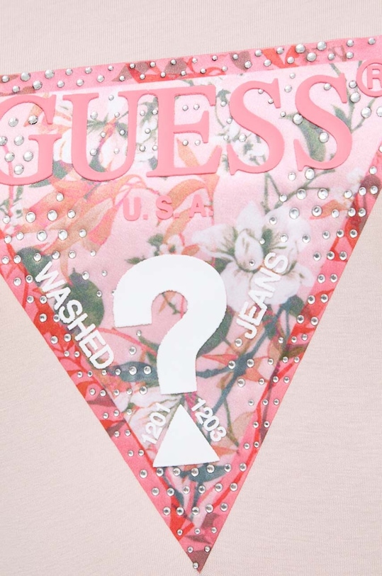 Guess t-shirt W4GI21.J1314 rózsaszín