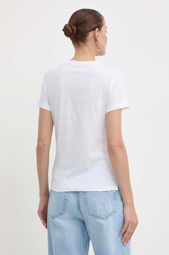 Odzież Guess t-shirt bawełniany W4GI20.I3Z14 biały