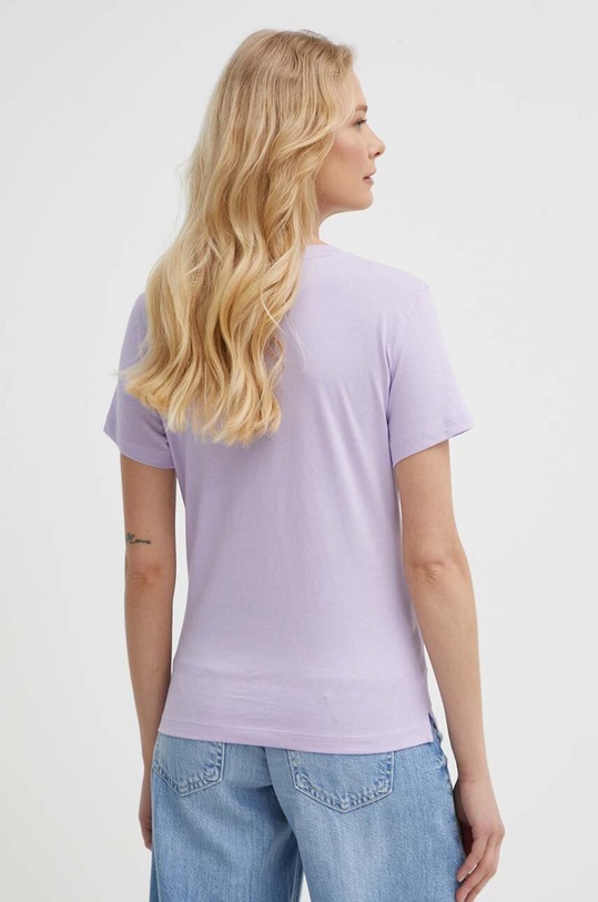 Odzież Guess t-shirt bawełniany W4GI31.I3Z14 fioletowy