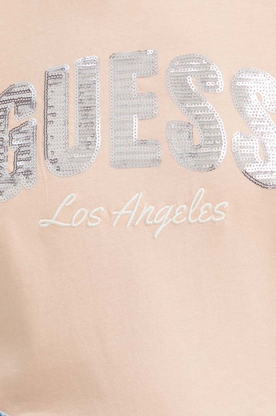 Bavlnené tričko Guess W4GI31.I3Z14 oranžová