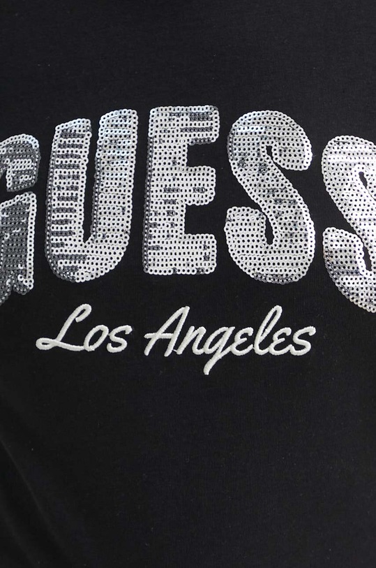 Guess pamut póló W4GI31.I3Z14 fekete