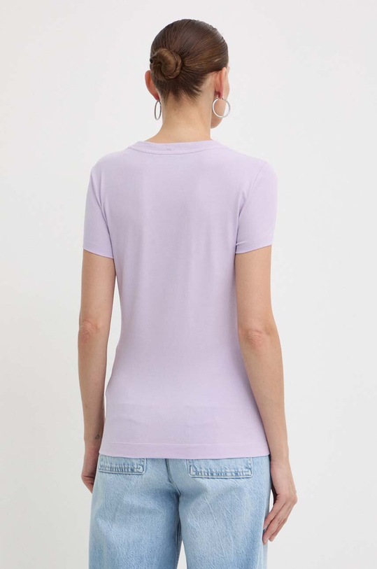 Odzież Guess t-shirt W4GI14.J1314 fioletowy