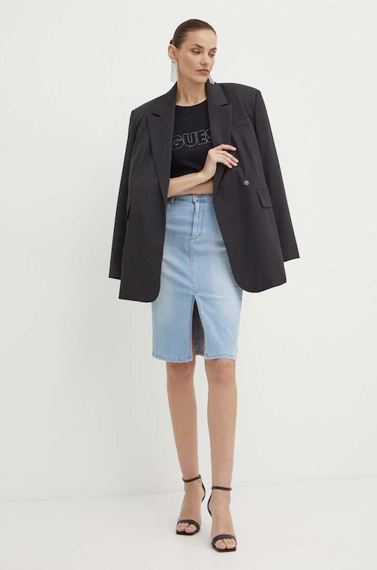 Tričko Guess W4GI14.J1314 černá SS24