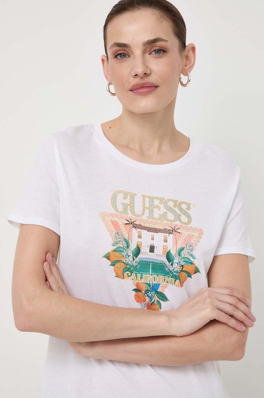 Tričko Guess biela W4GI53.K9SN1