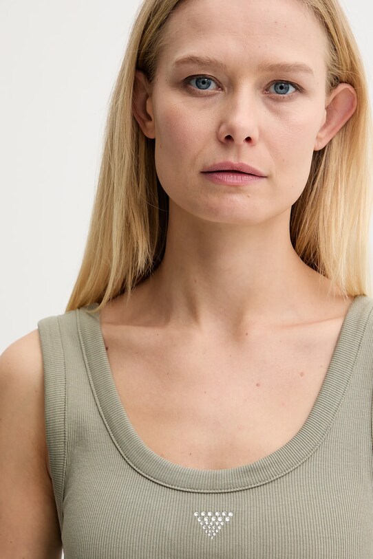 Guess top zielony W3YP68.KA0H1