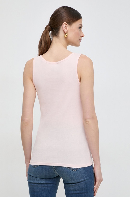 Одежда Хлопковый топ Guess W4GP16.K1814 розовый