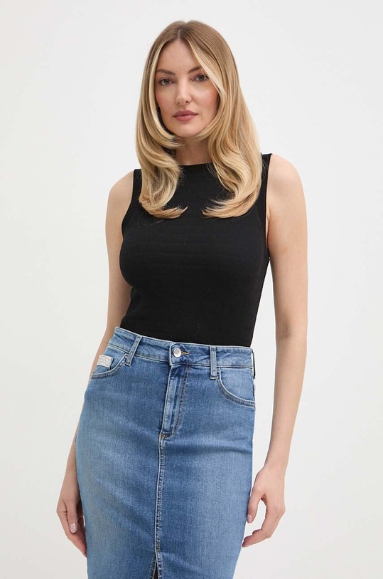 Top Guess DENISA slim černá W4GP09.KC790