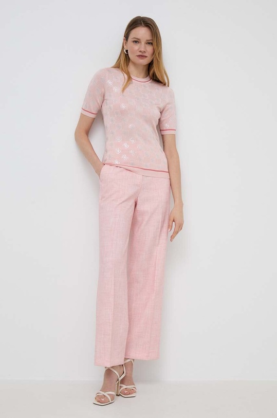 Tričko Guess ROSIE W4GR05.Z3D60 ružová SS24