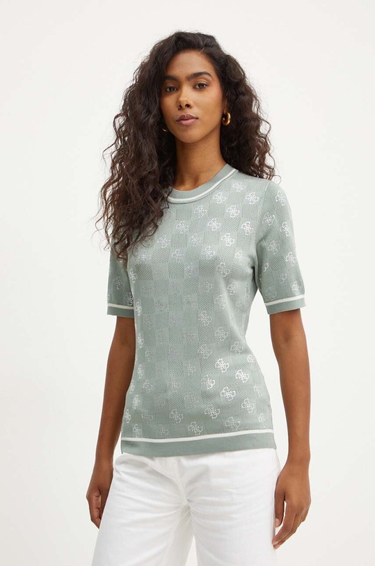 Guess t-shirt pozostałe zielony W4GR05.Z3D60