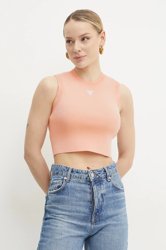 Top Guess ALEXIA oranžna W4GZ34.Z3F40