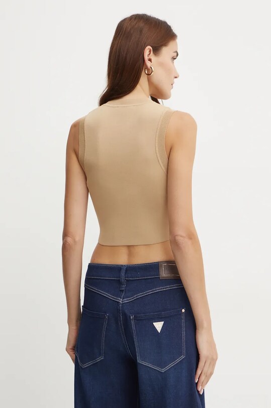 Oblečenie Top Guess ALEXIA W4GZ34.Z3F40 béžová