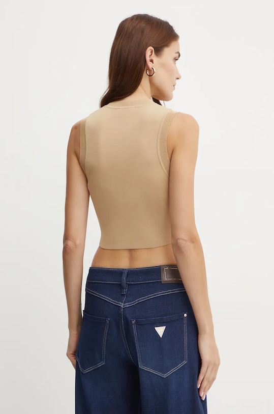 Oblečenie Top Guess ALEXIA W4GZ34.Z3F40 béžová