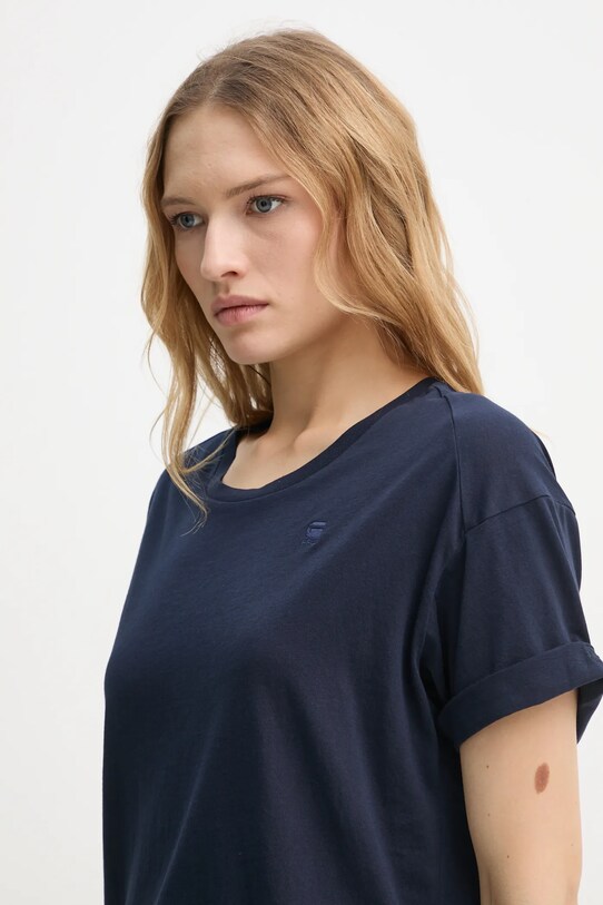 G-Star tricou din bumbac bleumarin D24524.4107