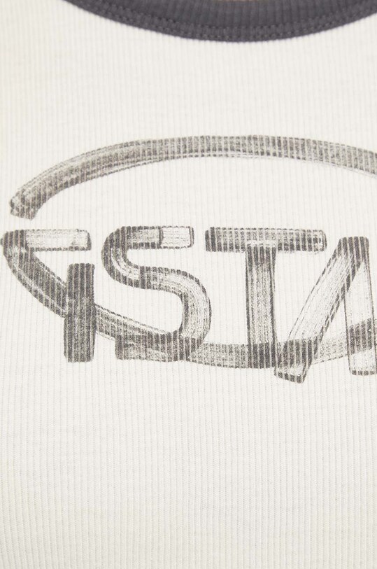 G-Star tricou din bumbac D24506.D527 bej