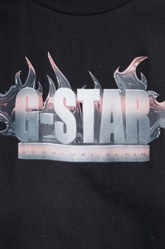G-Star top din bumbac D24520.C954 negru