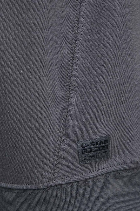 G-Star t-shirt bawełniany D24512.C812 szary