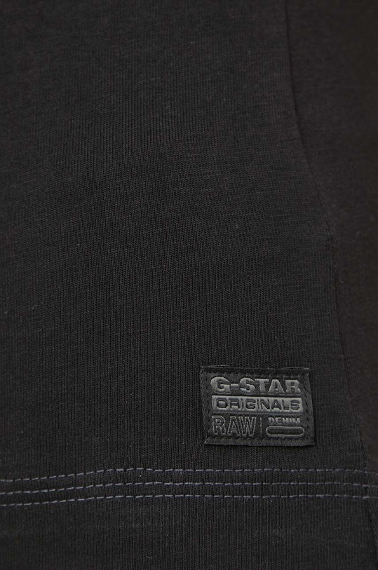 G-Star t-shirt bawełniany D24508.B771 czarny