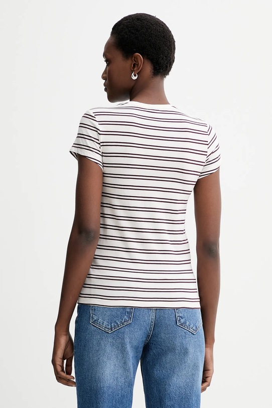 Odzież G-Star Raw t-shirt bawełniany D24533.D244 beżowy