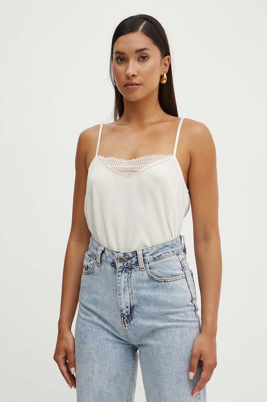 Morgan top BAMBE beżowy BAMBE.OFF.WHITE